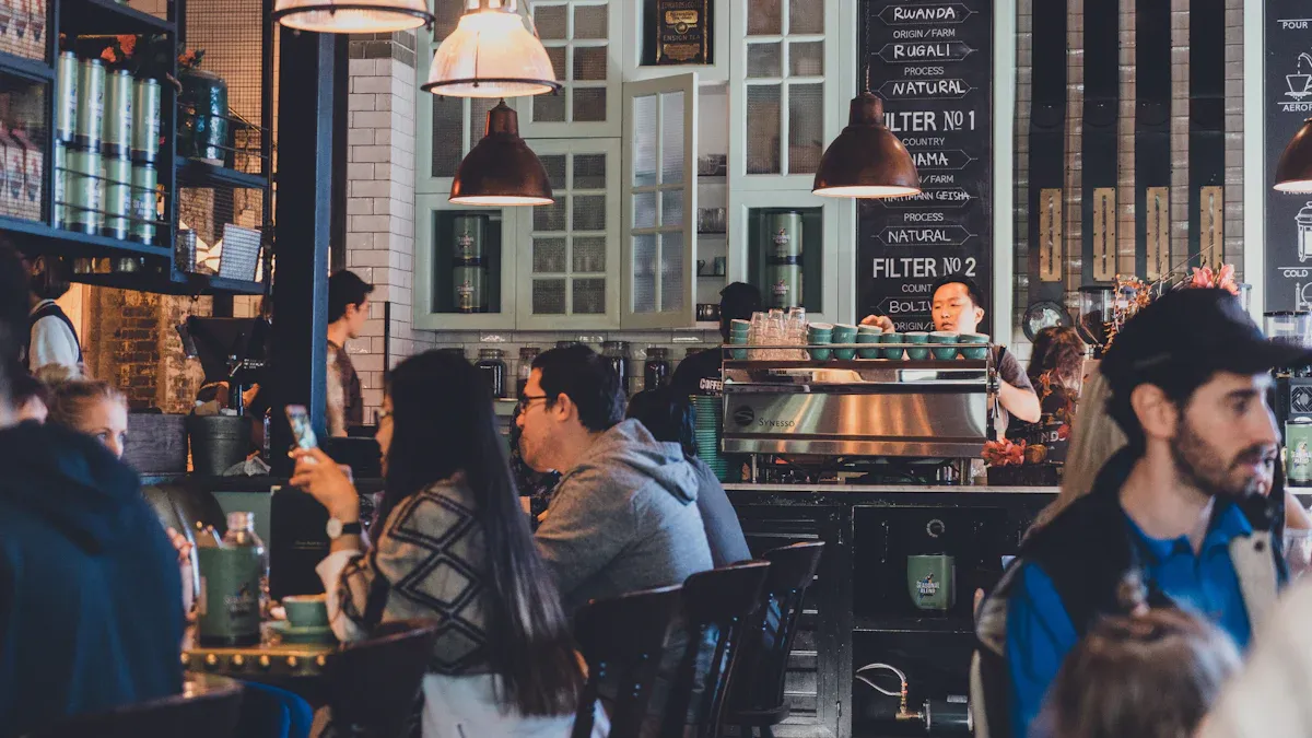 Social Hubs in Coffee Shops