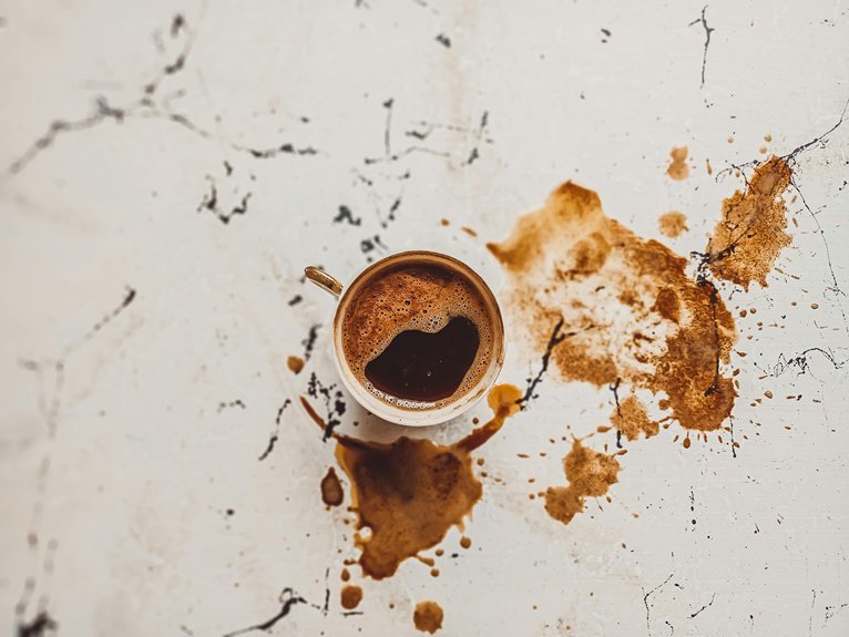 coffee stain removal tips